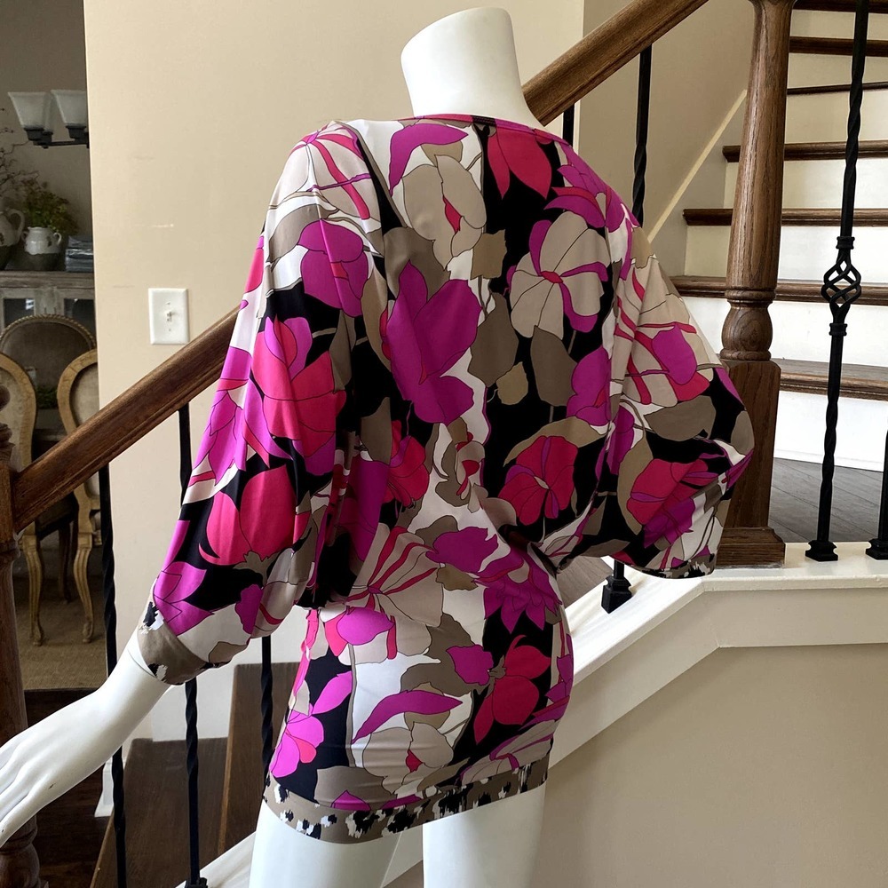 NWT Trina Turk Lynx Swim Tunic, X-Small, DD0496 - Picture 8 of 12